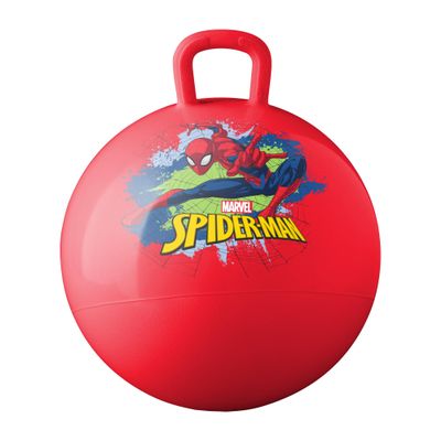 Hedstrom Marvel Spiderman 15 Inch Hopper Ball, Jumping Ball for Kids Red, 55-97064