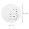 Baby Blanket Newborns Soft Photography Prop Monthly Growth Tracking Unisex Baby Blanket Boys Girls Nursery Decor view 2