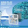 W&O Arctic Camo Aerodome with LED Lights & Sound  Inflates in Seconds for Kids Ages 3-12 (Fan Not Included) view 2