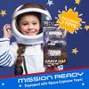 W&O Space Shuttle Explorer Tent with Blast-Off Button, LED Lights & 3 Space Toys  Rocket Ship Play Tent for Kids Ages 3-5 view 4