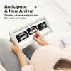 KeaBabies Baby Sonogram Picture Frames - Trio Ultrasound Picture Frames, First Time Mom Gift, Cute Pregnancy Reveal Photo Frame, Baby Gender Reveal Gift, Newborn Nursery Decor (Sage) view 3