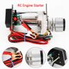 Electric Roto Terminator RC Engine Master Starter for 15-80CC Gasoline Engine, Engine Starter RC Fixing Wing Airplane 40A 12V-18V, Carbon Fiber, USA Stock, (52mm) view 3