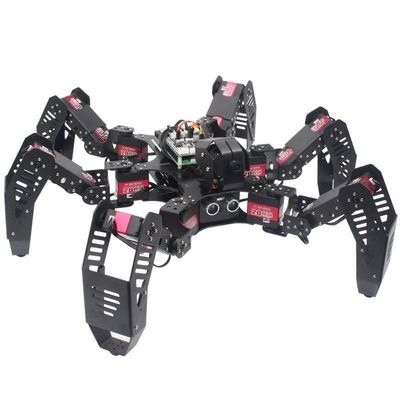 Advanced 18DOF Hexapod Robot Kit for Raspberry Pi 4B DIY Educational Spider Robot