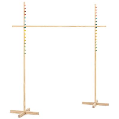 Grasshopper Games: Limbo - Classic Game, Wood Set, Test Flexibility & Balance, in-Outdoor Play, Travel Bag, Party & Backyard Activity, Family Age 3+