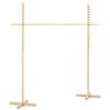 Grasshopper Games: Limbo - Classic Game, Wood Set, Test Flexibility & Balance, in-Outdoor Play, Travel Bag, Party & Backyard Activity, Family Age 3+ view 1