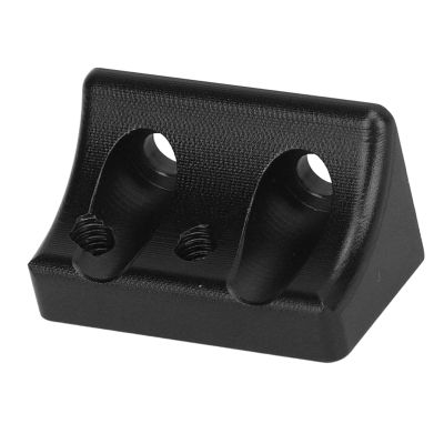SPYMINNPOO RC Panhard Mount, Professional Aluminum Alloy RC Mount Replacement for SCX10 II 1/10 RC Car Upgrade Parts (Black)