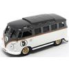 1962 Microbus #5 Van Bus White 1/43 Diecast Model by Road Signature 43209white view 1