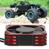 JTLB Rocket 35mm Motor Cooling Fan Aluminum Sensor Motor Heat Dissipation for 1/10 RC Car (1) view 3