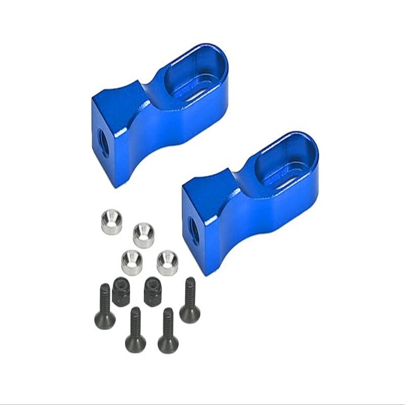 Aluminium 7075 Servo Mount for Tamiya 1/10 RC Car TT01 Upgrade Parts - Blue
