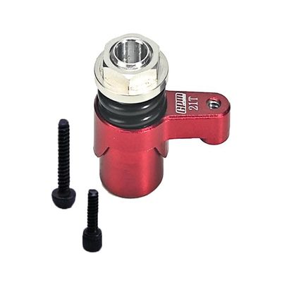 Aluminum 7075 21T Servo Horn with Built-in Spring for Losi 1/18 Mini LMT 4X4 Brushed Monster Truck RTR-LOS01026 Upgrade Parts - Red