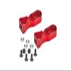 Aluminium 7075 Servo Mount for Tamiya 1/10 RC Car TT01 Upgrade Parts - Red view 1