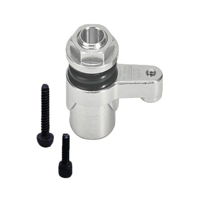 Aluminum 7075 21T Servo Horn with Built-in Spring for Losi 1/18 Mini LMT 4X4 Brushed Monster Truck RTR-LOS01026 Upgrade Parts - Silver