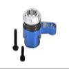 Aluminum 7075 21T Servo Horn with Built-in Spring for Losi 1/18 Mini LMT 4X4 Brushed Monster Truck RTR-LOS01026 Upgrade Parts - Blue view 1
