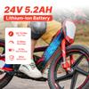 Electric Dirt Bike for Kids Ages 5-8, 340W Motorcycle with 16-Inch Tires view 2