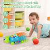 KWYZ Baby Toys 6-12 Months, Musical Turtle Crawling Baby Toys for 12-18 Months, Tummy Time Toys with Light & Sound, Infant Toy 0-3 3-6 6-18M Birthday Gifts for 1 2 Year Old Boy Girl view 2