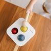 PlanToys Punch and Drop Bin Wooden Montessori Fine Motor and Cause and Effect Toy | Coordination, Problem Solving and Early Learning Activity | Eco Friendly Educational Hammer and Ball Set view 2