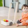 PlanToys Baby Walker Wooden Push Toy for First Steps & Balance | Montessori Developmental Toy for Coordination & Confidence | Eco-Friendly Learning Toy view 3