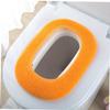 PRETYZOOM 2pcs Thick Acrylic Toilet Seat Cover Cushion for Soft Warm Toilet Lid Cover Fit for Standard Easy to Install and Washable view 2