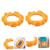 PRETYZOOM 2pcs Thick Acrylic Toilet Seat Cover Cushion for Soft Warm Toilet Lid Cover Fit for Standard Easy to Install and Washable view 4