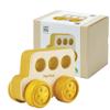 PlanToys Wooden Timber Trail Bus | Montessori Push and Roll Toy for Fine Motor Skills, Coordination and Cause and Effect Learning | Eco Friendly Toy Vehicle for Imaginative and Active Play view 1