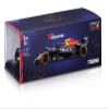 Bburago 1:24 Scale 2023 Formula Racing Oracle RB19 (2023) Diecast Vehicle with Helmet, Verstappen #1 view 3