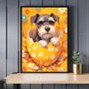 Baby Miniature Schnauzer Hatching Egg Jigsaw Puzzle 300/500/1000 Piece - Celebrating Pet's 1st Birthday and Holiday Puzzle for Easter (1000pc (5075cm)) view 3