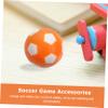 Gogogmee 15pcs Plastic Tabletop Footballs Mini Footballs for Desktop Soccer Indoor Soccer Ball Accessories view 2