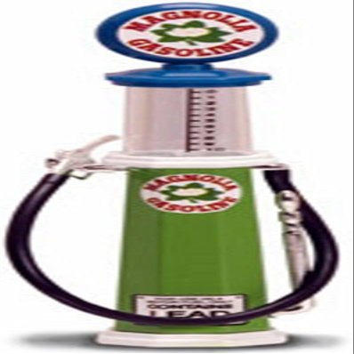 Gasoline Vintage Gas Pump Cylinder 1/18 Diecast Replica by Road Signature 98742