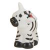 Replacement Part Fisher-Price Little-People Noah's Ark Playset - BMM06 - DKV14 ~ Replacement Zebra with Ladybug on Head Figure, White, Black, Red view 1