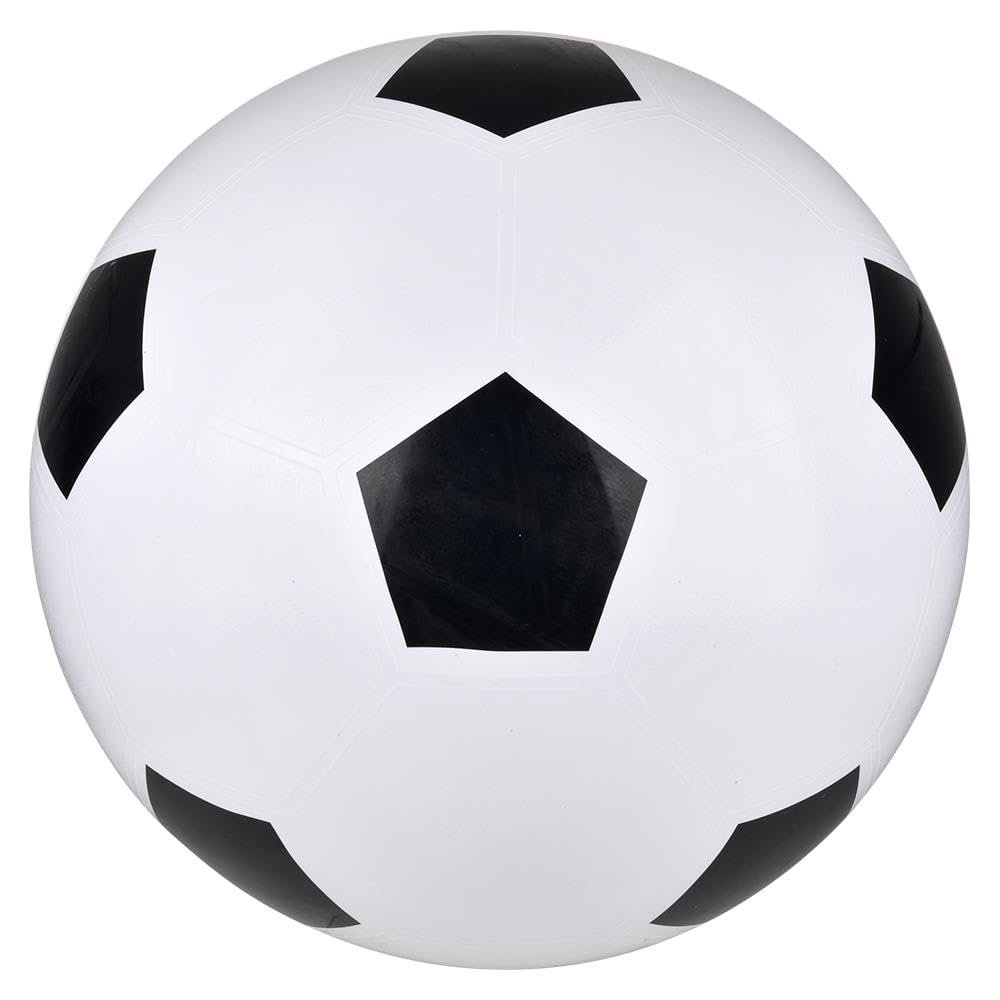 HOWBOUTDIS 30 inch Soccer Playground Ball - Bouncy Durable Rubber - for Boys & Girls - Great Outdoor Fun - Perfect at The Beach, Park or Playground