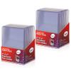 130pt Top Loader Pack - 10 Top Loaders - 1 Pack - for Thick Baseball, Basketball, Hockey, Football Cards and Memorbilia Cards view 1