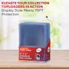 (25) 75pt Premium Top Loader Pack Card Sleeves Thick Storage Card Protector for Gaming Cards, Football, Basketball, Baseball, Hockey and Memorabilia Ultra Clear Card Sleeve Hard Protector Storage Pro view 3
