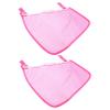 Vaguelly 2pcs Net Bag for Stroller Stroller Side Sling Bag Hooks Reusable Storage for Diapers Toys view 1