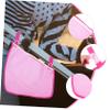 Vaguelly 2pcs Net Bag for Stroller Stroller Side Sling Bag Hooks Reusable Storage for Diapers Toys view 2