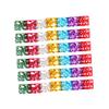 100Pcs Aluminum Hair Coil Dreadlocks Braid Rings view 1