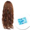 100Pcs Aluminum Hair Coil Dreadlocks Braid Rings view 2