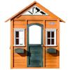 Sportspower My 1st Wooden Playhouse: Working Door, Open Concept Design and Flower Pot Holders Constructed from Premium Wood (Pre-Cut and Stained) view 2