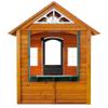 Sportspower My 1st Wooden Playhouse: Working Door, Open Concept Design and Flower Pot Holders Constructed from Premium Wood (Pre-Cut and Stained) view 3