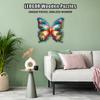 LEOGOR Wooden Jigsaw Puzzles for Adults 200 Pieces (12.2  11.4 in), Butterfly Puzzle, Extra-Thick 5mm Wood, Colorful Mosaic Design with Unique Animal Shapes, Relaxing Gift for Adults and Teens view 4