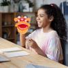 Abaodam Dancing Lion Hand Puppet Soft Animal Hand Puppet for Kids Storytelling Role Play Educational Toy 5.11 Inch view 2