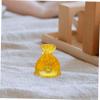 Amosfun Money Bag Shape Adornment Handmade Epoxy Desktop Decor for Cabinet Unique Design for Home and Office Chinese Luck Decor view 3