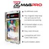 Zion Cases MagPro 35PT Magnetic Card Holder; Duel Magnet Card Case for Secure Holding Strength to Guard Against Unintentional Openings; Includes 25 Magnetic Trading Card Case; (25 Pack) view 2