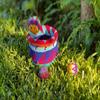 Buena ONDA Hacky Sack Mini Bag Toss Game - Canasta Ball Yippi Yappa Kit - Camo Edition - Crocheted Mini Bag Toss Game for Kids and Adults - Color Coded Balls with Basket, Indoor/Outdoor Play view 2