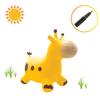 Lexibook, Inflatable Giraffe, Bounce Game, Indoor and Outdoor Use, Hand Pump Included, Safe and Durable Plastic, Yellow, BG050GI view 3