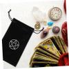 CALLARON Tarot Card Organizer 2pcs Cloth Drawstring Bags No for Tarot Game Lovers view 2