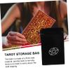 CALLARON Tarot Card Organizer 2pcs Cloth Drawstring Bags No for Tarot Game Lovers view 3