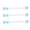 Abaodam Multipurpose Child Safety Locks 3 Pack Cabinet Safety Latches Anti-pinch Cabinet Locks for Boys and Girls view 1