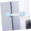 Abaodam Multipurpose Child Safety Locks 3 Pack Cabinet Safety Latches Anti-pinch Cabinet Locks for Boys and Girls view 4