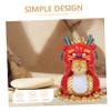 Abaodam 1pc Dragon Piggy Bank Saving Jar Chinese Year Decorative Money Storage Box Zodiac Dragon Statue Capacity Resin Design for Home Decor and Savings view 4