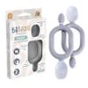 Bibado - Dippit Baby Spoon and Dipper, Mist (2-Pack) - Soft, Chewable Dipper & Deep Spoon - Two-Hand, Sensory Grip - Toddler Utensils - Baby Led Weaning Supplies - Baby Essentials - 6 Months+ view 1